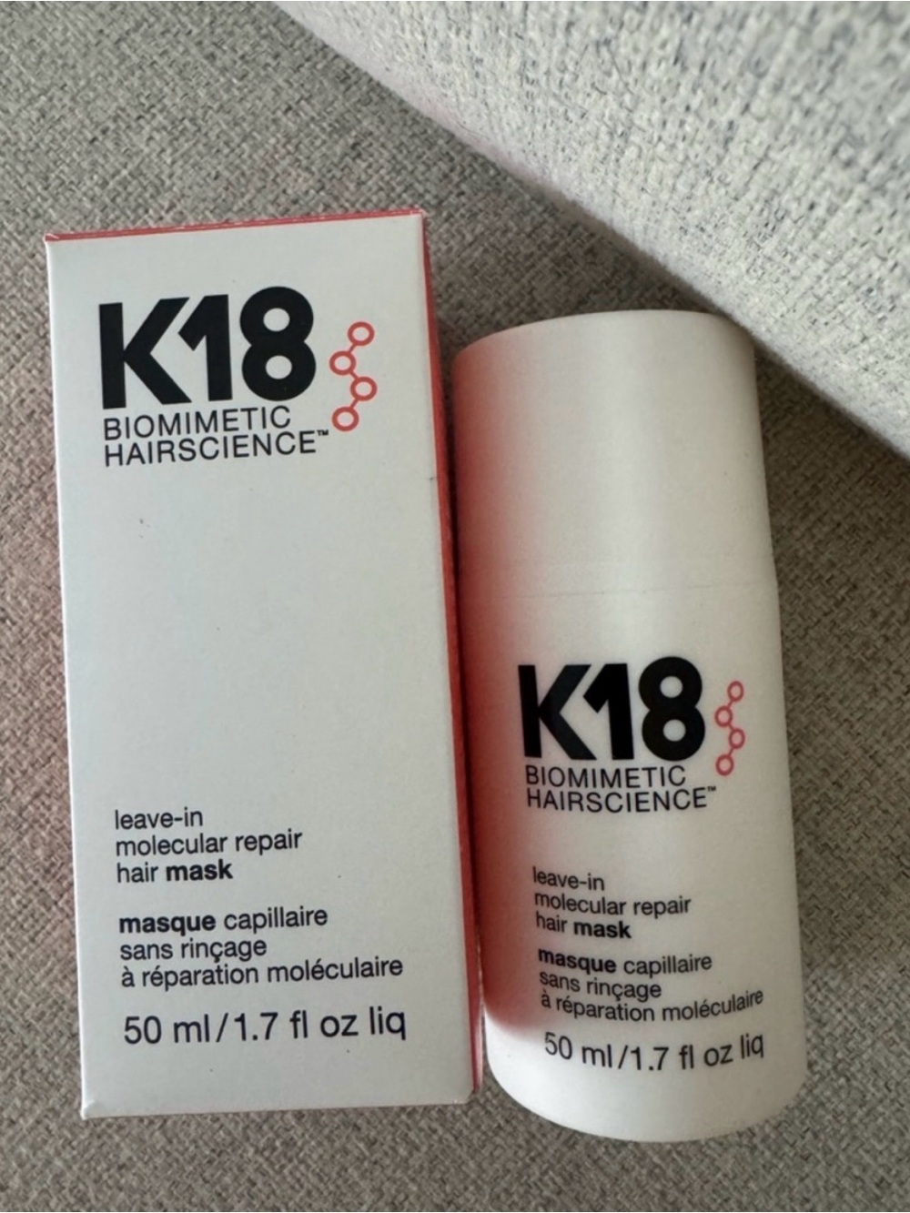 K18 Biomimetic Leave-In Molecular Repair Hair Mask